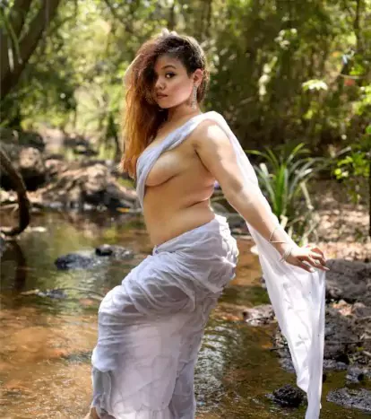 Monika Model College Girl